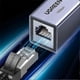 thumbnail image 4 of UGREEN Cat8 Cat7 Cat6 Ethernet Cable Adapter Aluminum Alloy RJ45 Connector 10Gbps Network Extender, 4 of 5