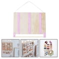 thumbnail image 3 of Organizador colgante de horquillas para el cabello, soporte para lazos, cintas, diademas, clips, colgador Rosa, 3 of 9
