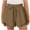 Brown, variant on Jamicy Sweat Shorts for Kids for 6-15 Years Kids Girls Butterfly Shorts with Pockets Athletic Flowy Preppy Clothes Running Tennis Dance Shorts Teen Girls