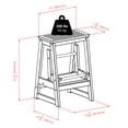 thumbnail image 7 of Winsome Wood Ascending Step Stool, Walnut Finish, 7 of 7