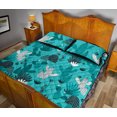 thumbnail image 4 of Juego de cama edredón con estampado de cactus verdes, 4 of 5