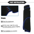 thumbnail image 7 of Unique Bargains 1PC Car Dashboard Cover Compatible for Hyundai Veloster 2012-2017 Protective Polyester Black Blue, 7 of 7