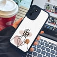 thumbnail image 4 of Proteja su iPhone con estilo con una exclusiva funda plateada mate con diseño de dibujos animados, 4 of 4