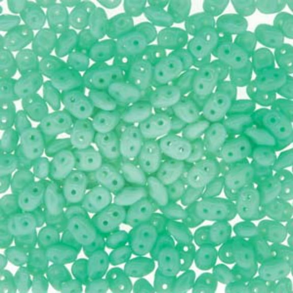 Turquoise Green Superduo Beads DU0563130-TB