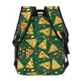 thumbnail image 4 of Xecao Pizza Backpack, a stylish and functional choice for both men and women, is the perfect basic bookbag for college, work, or travel, 4 of 5