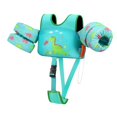 thumbnail image 3 of koolsoo Baby Swim Flotation Vest Toddlers Swim Float Vest Green Dinosaur, 3 of 9