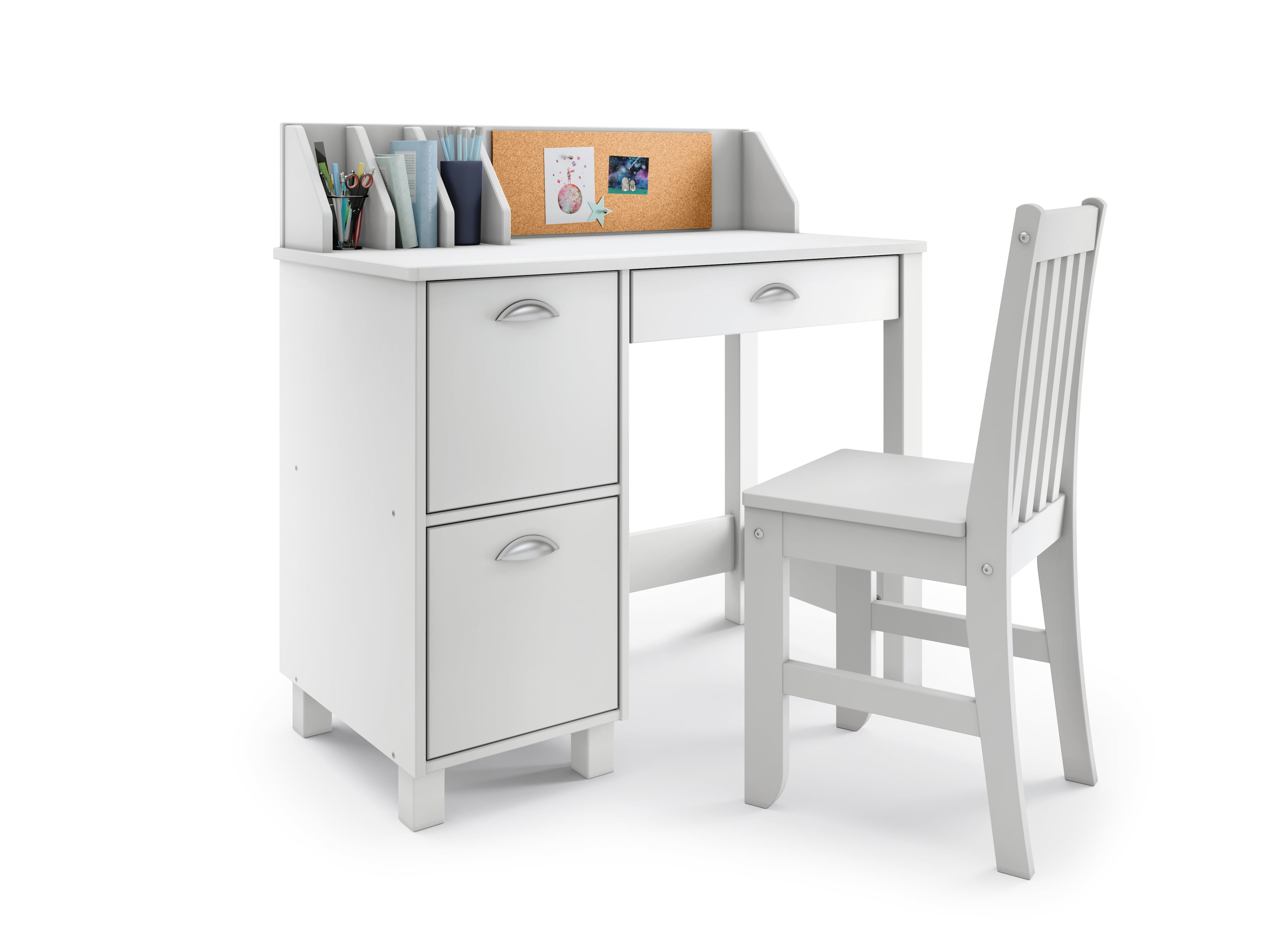 P'kolino Kids Desk and Chair White