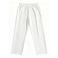 thumbnail image 7 of Men's Jogger Pants Elastic Waist Button Fly Loose Fit Solid Color Casual Sweatpants Lounge Trousers with Pockets, 7 of 7