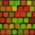 thumbnail image 1 of Ahgly Tapis d'Intérieur Lavable en Machine Carré Rouge Tomate, 5 Pieds Carré, 1 of 7