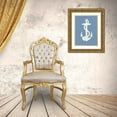 thumbnail image 3 of Allen, Kimberly 12x14 Gold Ornate Wood Framed with Double Matting Museum Art Print Titled - Anchors Away 1 v2, 3 of 4