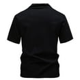 thumbnail image 4 of KyCheLot Men's Turtleneck Summer T Shirts Plus Size Short Sleeve Solid Color Basic Undershirt Tops Slim Tees, 4 of 4