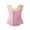 Pink, variant on Breatable Waist Trainer for Women Tummy Control Bustier Tops Athletic Casual Underbust Boned Corset High Compression Postpartum Shapewear with Back Hooks Black M