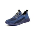 thumbnail image 3 of Ritualay Womens Slip Resistant Running Shoe Breathable Steel Toe Outdoor Casual Puncture-proof Work Shoes Blue 8.5, 3 of 3