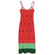 thumbnail image 5 of Vestido sin mangas Sandía [Roufxis-Rb] Vestidos de fiesta Vestido suelto de verano Vestidos para graduación Vestidos para eventos especiales Vestido, 5 of 6