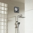 thumbnail image 4 of 40W Exhaust Fan with Copper Wire Motor - 2600RPM, 60-70dB Noise - Wall/Window Mount for Kitchen/Bathroom/Ventilation, 4 of 13