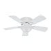thumbnail image 2 of Hunter Fan Company Conroy 42 Inch Low Profile Ceiling Fan with Light, Snow White, 2 of 5