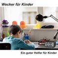 thumbnail image 3 of Digital Alarm Clock, Bedroom Clock, Battery Powered Desk Clock, Digital Clock with Smart Night Light, 12/24 Hour Display Snooze Function, 3 of 5