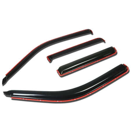 Mercury Mountaineer Wind Deflector For 1991 to 2005 Ford Explorer / Mercury Mountaineer 4pcs Window Visor Deflector Rain Guard(Dark Smoke) 97 98 99 00 01 02 03 04 ()