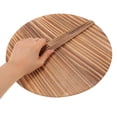 thumbnail image 5 of FRCOLOR 1Pack Wok Pot Cover Wooden Pot Cover Anti Splash Steam Retention Heat Retention for Cooking Kitchen Use, 5 of 8