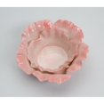 thumbnail image 2 of Ceramic Pink Flower Candle Holder 4 1/8"  Wedding, 2 of 3