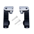 thumbnail image 3 of koolsoo Motorcycle Foot Rests Non Slip Comfortable Ride Portable Foldable Foot Pedal black, 3 of 9