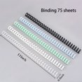 thumbnail image 1 of 5pcs 30-Hole Loose-Leaf Coil Binding Strips - Perfect for Your Binding Projects!, 1 of 4