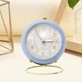thumbnail image 3 of Reloj de Metal creativo silencioso para niños reloj despertador electrónico simple sala de estar dormitorio estudiante reloj de escritorio Zhivalor BST3005815-2, 3 of 5