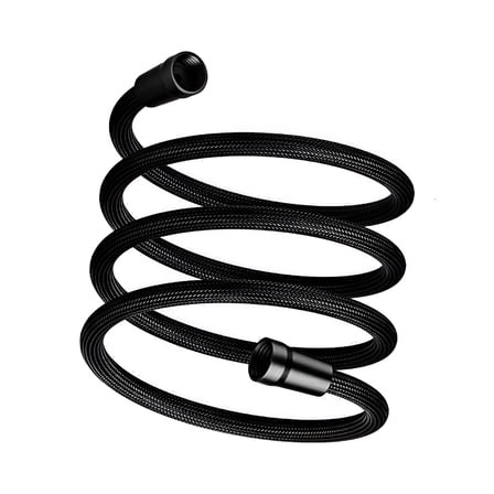 ICERUN 7FT Shower Hoses Flexible Nylon Attachment Handheld Shower Head Hoses Replacement shower head hose