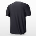 thumbnail image 4 of LYEAA Casual Shirts for Men Short Sleeve Crewneck Pullover Summer Tees Solid Fashion Loose Outdoor Tee Tops Breathable Comfortable Soft Daily Clothes Black XL, 4 of 6