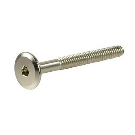 

CKP 1/4-20 x 60mm Joint Connector Bolt Hex Drive 17mm Head Nickel Finish - 100 Pack