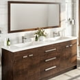 thumbnail image 5 of Eviva Lugano 84" Rosewood Modern Bathroom Vanity with White Integrated Acrylic Double Sink, 5 of 6