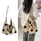 thumbnail image 2 of 2025 Korean Style Dot Women Handbag Lightweight Summer Shoulder Crossbody Bags With Comfortable Strap apricot, 2 of 4
