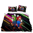 thumbnail image 5 of Juego de Anime Super Mario que rodea a Mario, juego de cama de cuatro piezas, lindo dormitorio de estudiantes para niños, juego de cuatro piezas, 5 of 5