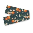 thumbnail image 7 of Yayeee Table Runner 70 inches Long Home Kitchen Dinning Party Decoration, Blue Floral Oranges, 7 of 7