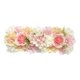 thumbnail image 1 of Panel de flores artificiales para centros de mesa para de mesa de comedor de boda Rosa champán Macarena Fila de flores de boda, 1 of 8