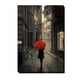 Pluie Rouge par Stefano Corso Premium Giclée de Toile Emballée dans une Galerie d'Art - 16 x 24 x 1,5 Po. – image 1 sur 1