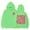 Green, variant on Girls Coconut Palm Tree Hoodie Cute Tropical Graphic Printed Hooded Sweatshirt Beach Casual Long Sleeve Pullover Tops for Kids