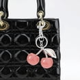 thumbnail image 3 of MODANU Cherry Bag Charm, Cherry Bag Charm Purse Charms Keychain- Car Cherry Accessories keychian, Christmas Valentine Bag Gifts for Women, Silver, 3 of 8