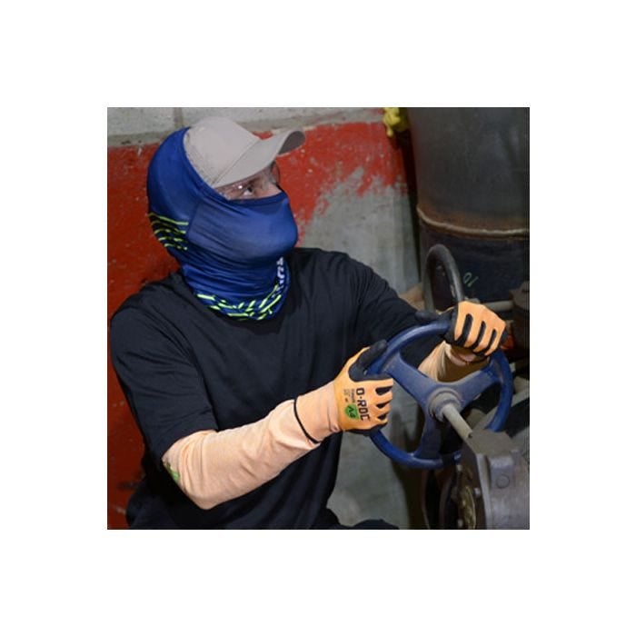 Magid Cool Powered by Mission D0S04150 Navy Blue Cooling Neck Gaiter