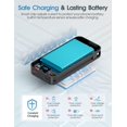 thumbnail image 4 of Cargador portátil Power Bank Makoval 20000mAh PD 20W negro, 4 of 8