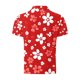 thumbnail image 4 of Blusa y camisa de manga corta con cuello vuelto para hombre, informal, de manga larga, con botones estampados, de poliéster, 4 of 5