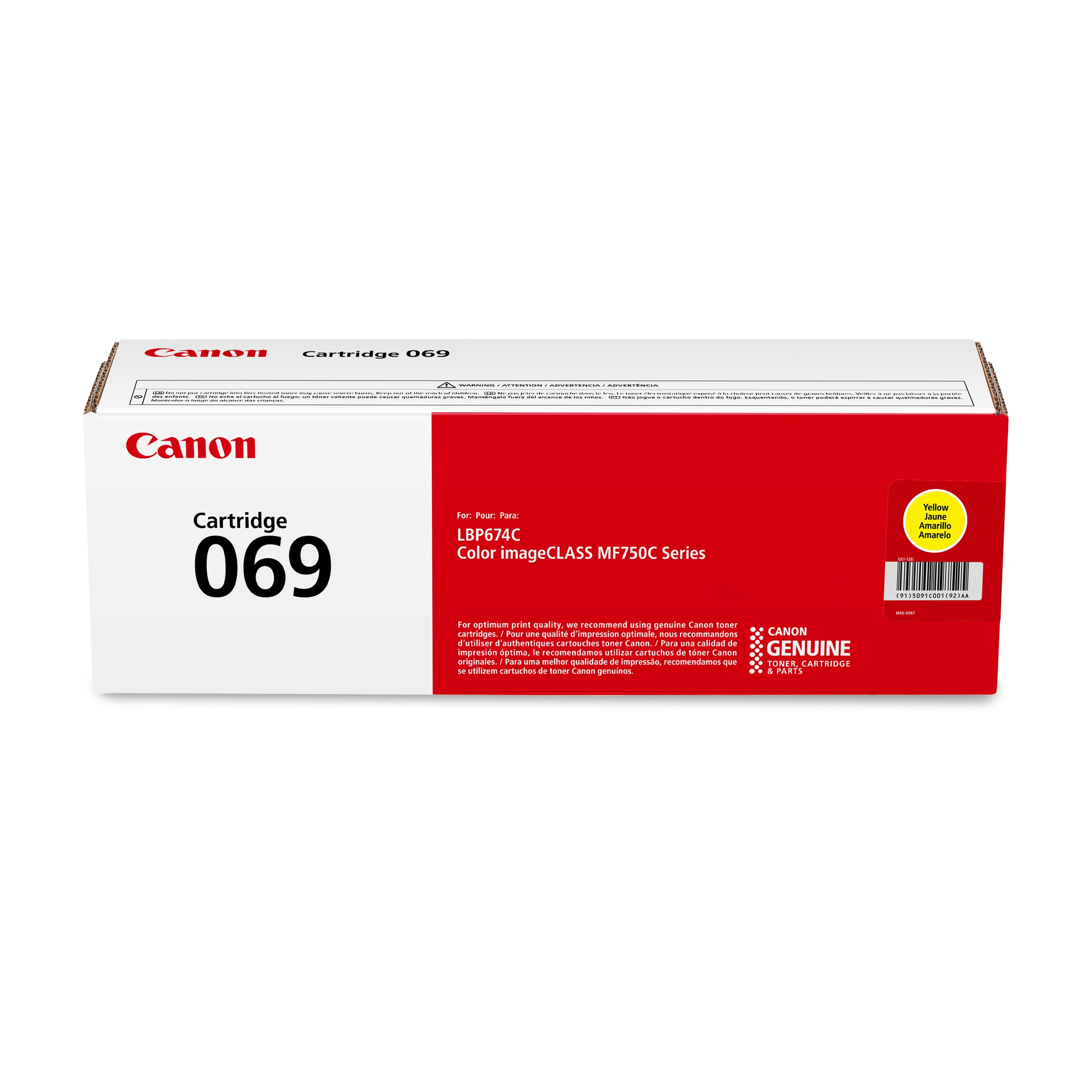 プリンター・複合機 Canon 069 H Laser Cartridge Canon High Capacity Black Toner Cartridge 069 H for Laser Printers