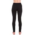thumbnail image 3 of Ultra Soft High Rise Waist Full Length Basic Leggings, 3 of 5