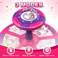 thumbnail image 5 of Beefunni Musical Unicorn Sit Twister and Spin Toy with LED Lights, 360° Twister Toddlers Toy Age 18 Months+, Birthday Gift for Girls and Boys 1-3 Years Old, 5 of 8