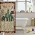 thumbnail image 3 of Summer Beach Kids Shower Curtains,Cute Gnomes Hawaii Romantic Bathroom Curtains,Girls Boys Adults Home Decor,Tropical Coconut Trees Ocean Colorful Waterproof Curtains,12 Hooks Suits,72"W x 72"L, 3 of 6