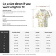thumbnail image 5 of Pofeuu Easter Rabbit Print Mens Casual Short Sleeve Shirts Beach Summer Spread Collar Pocket Tops Men's Casual Short-sleeved Shirt-3X-Large, 5 of 5