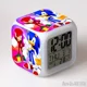 thumbnail image 5 of Reloj despertador con luz LED de 8 x 8 x 8 cm con diseño de Sonic the Hedgehog, Sonic the Sonic Boy, creativo, para estudiantes, con pantalla de hora, semana y mes, 5 of 5