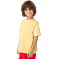 thumbnail image 4 of Hanes Kids' Garment Dyed Cotton T-Shirt Summer Squash S, 4 of 4