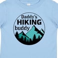thumbnail image 4 of Inktastic Daddy's Hiking Buddy with Mountains and Trees Boys or Girls Baby T-Shirt, 4 of 5