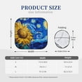 thumbnail image 3 of Fotbe Whimsical Sunflowers Night Sky Juego de 2 Piezas de Parasoles para Parabrisas | Bloqueador Solar para Auto | Accesorios Plegables para Protección Solar Interior-Large, 3 of 6